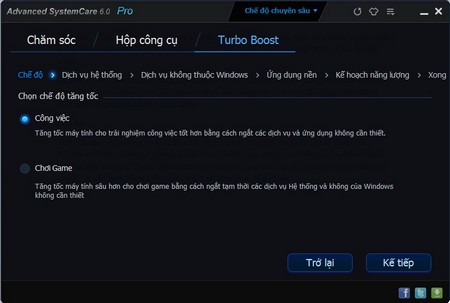 Ở giao diện mở rộng này, các chức năng của phần mềm sẽ được chia ra làm 3 nhóm chính.