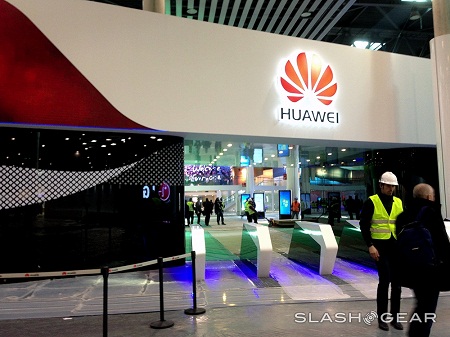 Khu vực tiếp tân ở MWC 2013