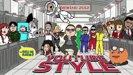 Youtube tổng kết năm 2012 bằng “dàn sao” đình đám