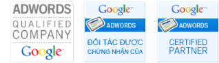 Đối tác được chứng nhận của Google Adwords